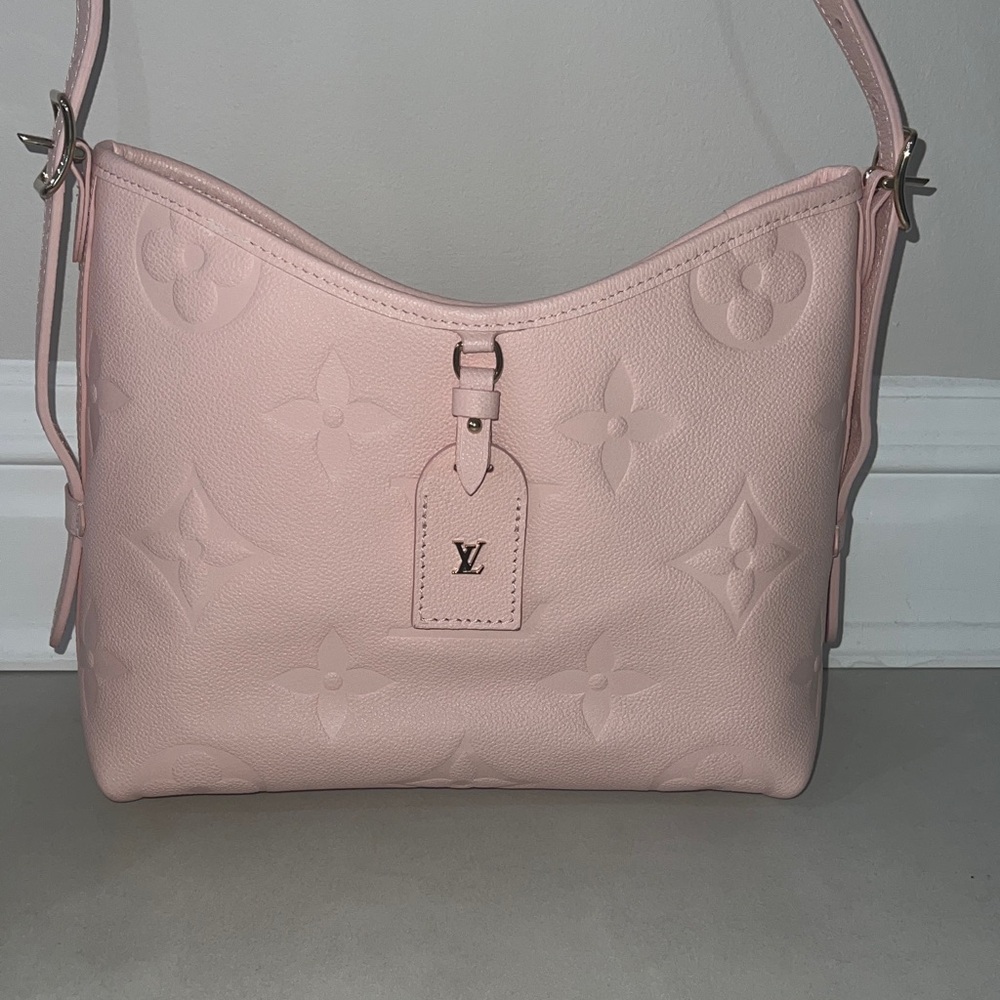 Louis Vuitton Light Pink Carry All PM